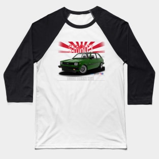 Toyota Starlet KP61 Green Baseball T-Shirt